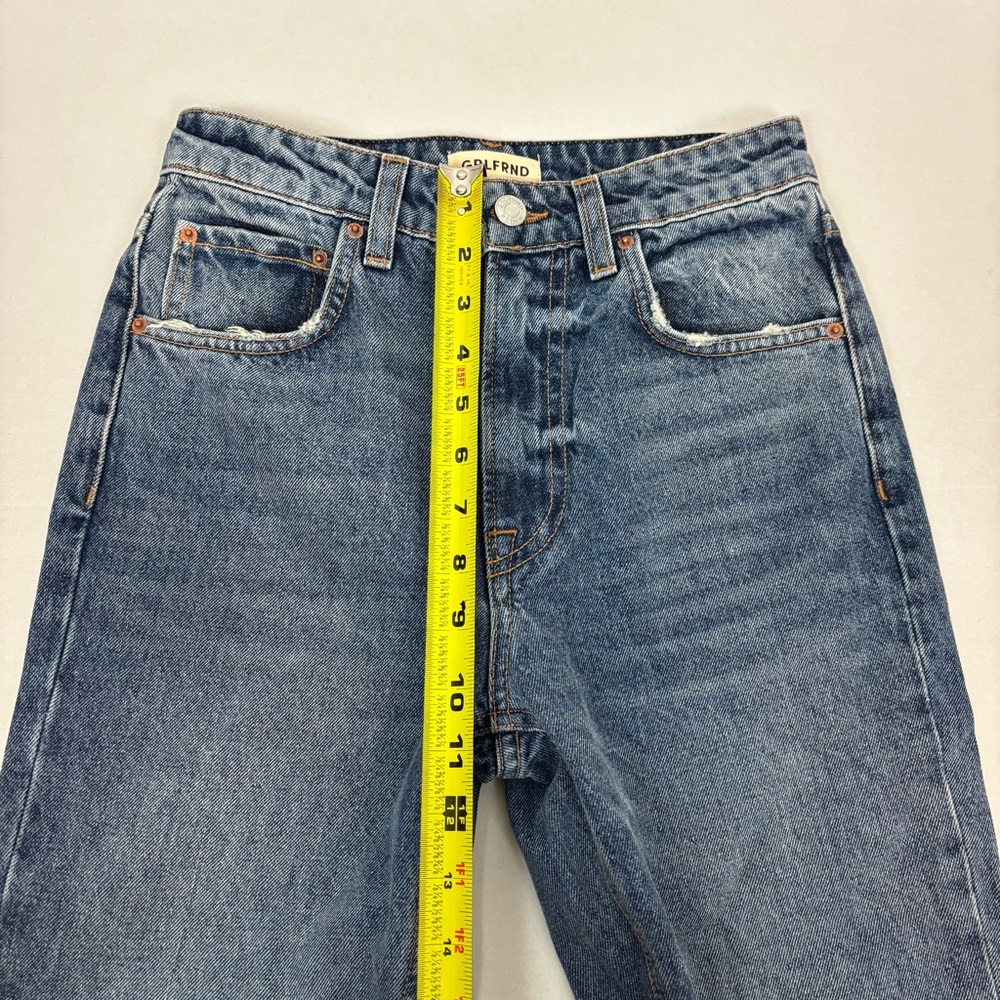 GRLFRND Melanie High Rise Boot Cut Jeans in Los Feliz Size 24 - Picture 13 of 14